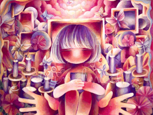 さかいふうか「夢幻クロニクル」（複製画）