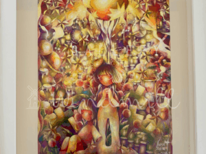 さかいふうか「かみさまのいないせいかつ」（複製画）