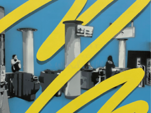 わらおびびし　「改札は玄関のよう」