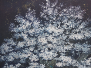 川村香月『春宵』（Spring evening）