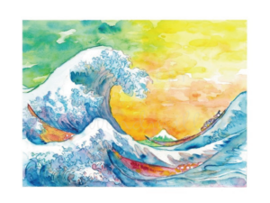 宮菜摘「華乱振流」(colorful)