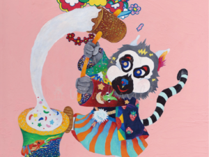 成田真梨菜　『餅つきぺったん』 （Mochi pounding flat）